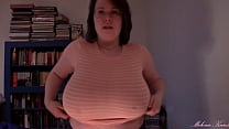 Melonie Kares -  Massive tits drop tight see-through shirt