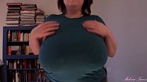 Huge Boobs Tit Drop Sheer Shirt
